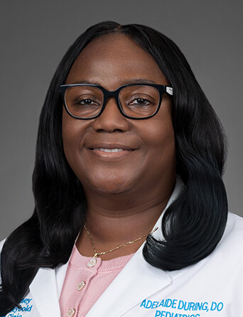 Headshot of Adelaide During, DO, pediatrics specialist at Kelsey-Seybold Clinic.