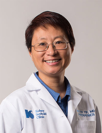 Portrait of Beth Yip, MD, FAAP, Pediatrics specialist at Kelsey-Seybold Clinic.