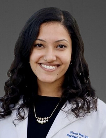 Portrait of Sierra Haq, MD, ABPMR, Physical Medicine and Rehabilitation specialist at Kelsey-Seybold Clinic.