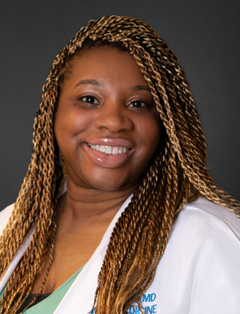 Portrait of Ndianabasi Mbride, MD, Family Medicine specialist at Kelsey-Seybold Clinic.