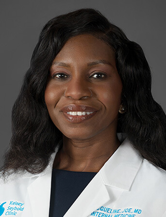 Portrait of Jacqueline Joe, MD, Internal Medicine specialist at Kelsey-Seybold Clinic.