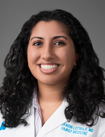 Portrait of Chandni Lotwala, MD, Family Medicine, Primary Care specialist at Kelsey-Seybold Clinic.