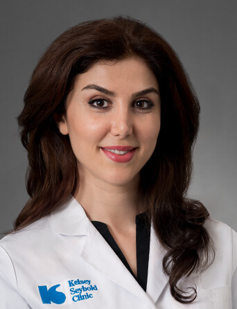 Portrait of Maryam Hadi, MD, Family Medicine specialist at Kelsey-Seybold Clinic.
