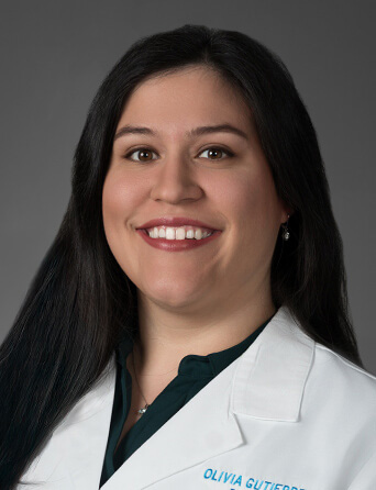 Portrait of Olivia Gutierrez, MD, Pediatrics specialist at Kelsey-Seybold Clinic.