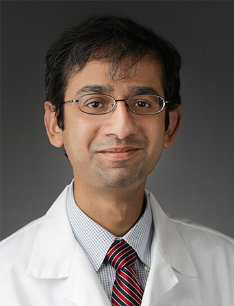 Portrait of Farooq Cheema, MD, Critical Care, Pulmonary Medicine, and Sleep Medicine specialist at Kelsey-Seybold Clinic.
