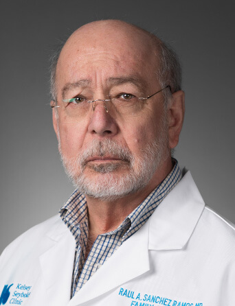 Portrait of Raul Sanchez-Ramos, MD, Family Medicine and Primary Care specialist at Kelsey-Seybold Clinic.