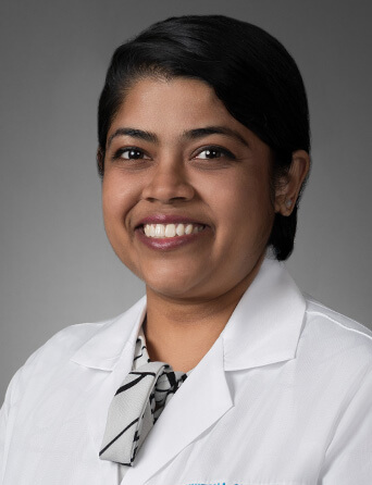 Portrait of Anwesha Chaudhuri, MD, Internal Medicine and Primary Care specialist at Kelsey-Seybold Clinic.