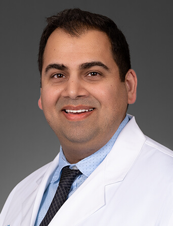 Portrait of Zishan Hirani, MD, MS, FACOG, OB/GYN and Gynecology specialist at Kelsey-Seybold Clinic.