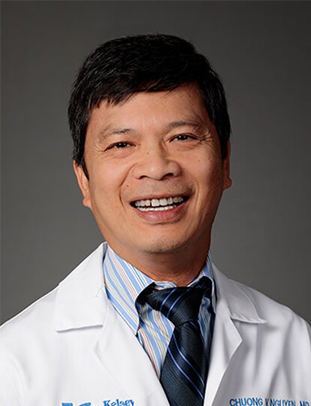 Portrait of Chuong Nguyen, MD, Family Medicine specialist at Kelsey-Seybold Clinic.